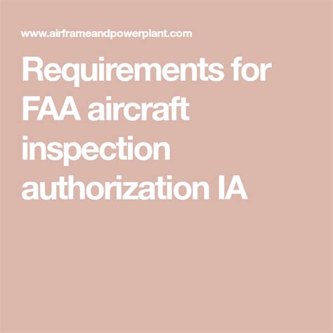 how hard is the faa ia test|faa aircraft inspection certification requirements.